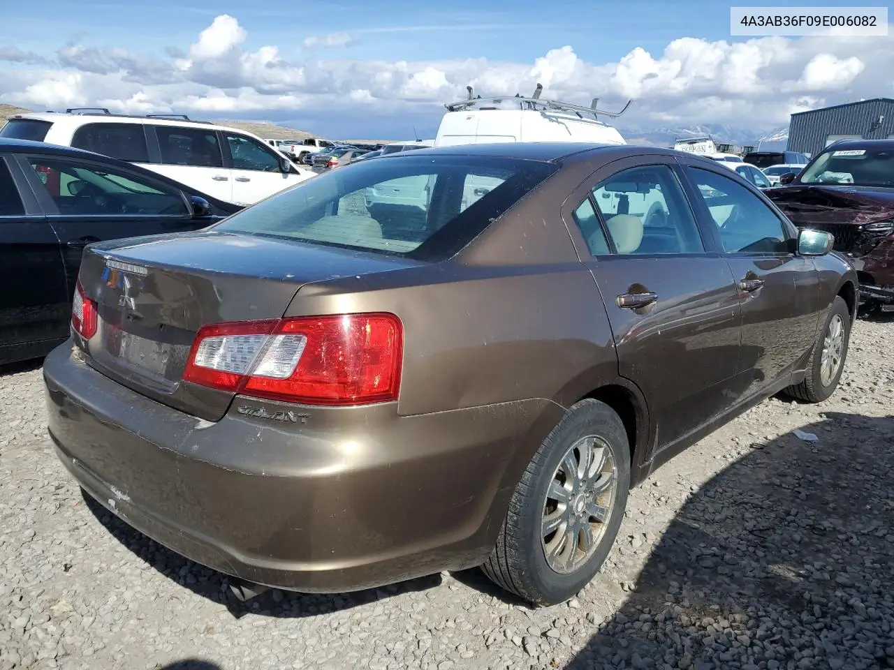 2009 Mitsubishi Galant Es VIN: 4A3AB36F09E006082 Lot: 47066095