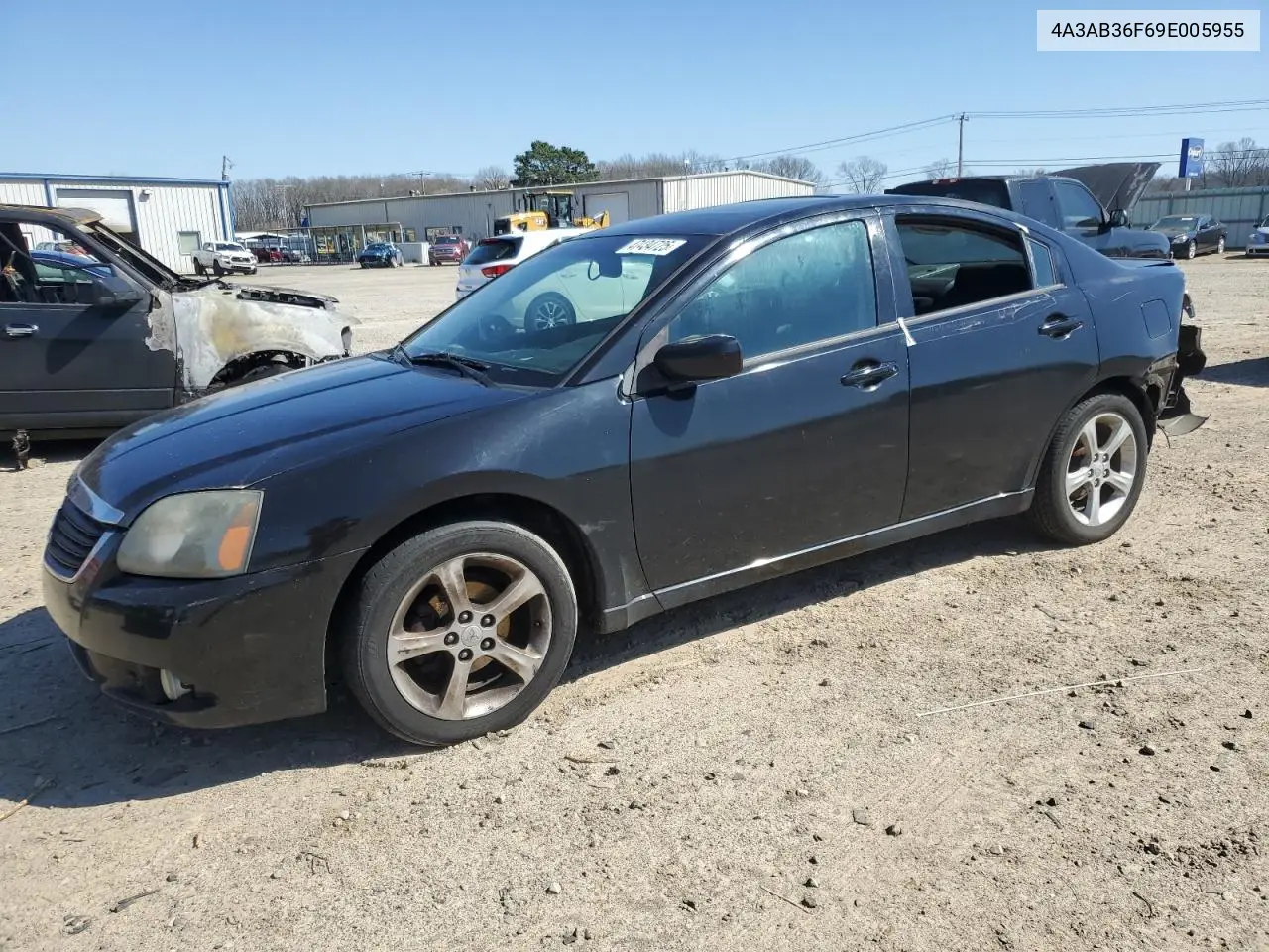 2009 Mitsubishi Galant Es VIN: 4A3AB36F69E005955 Lot: 47434725