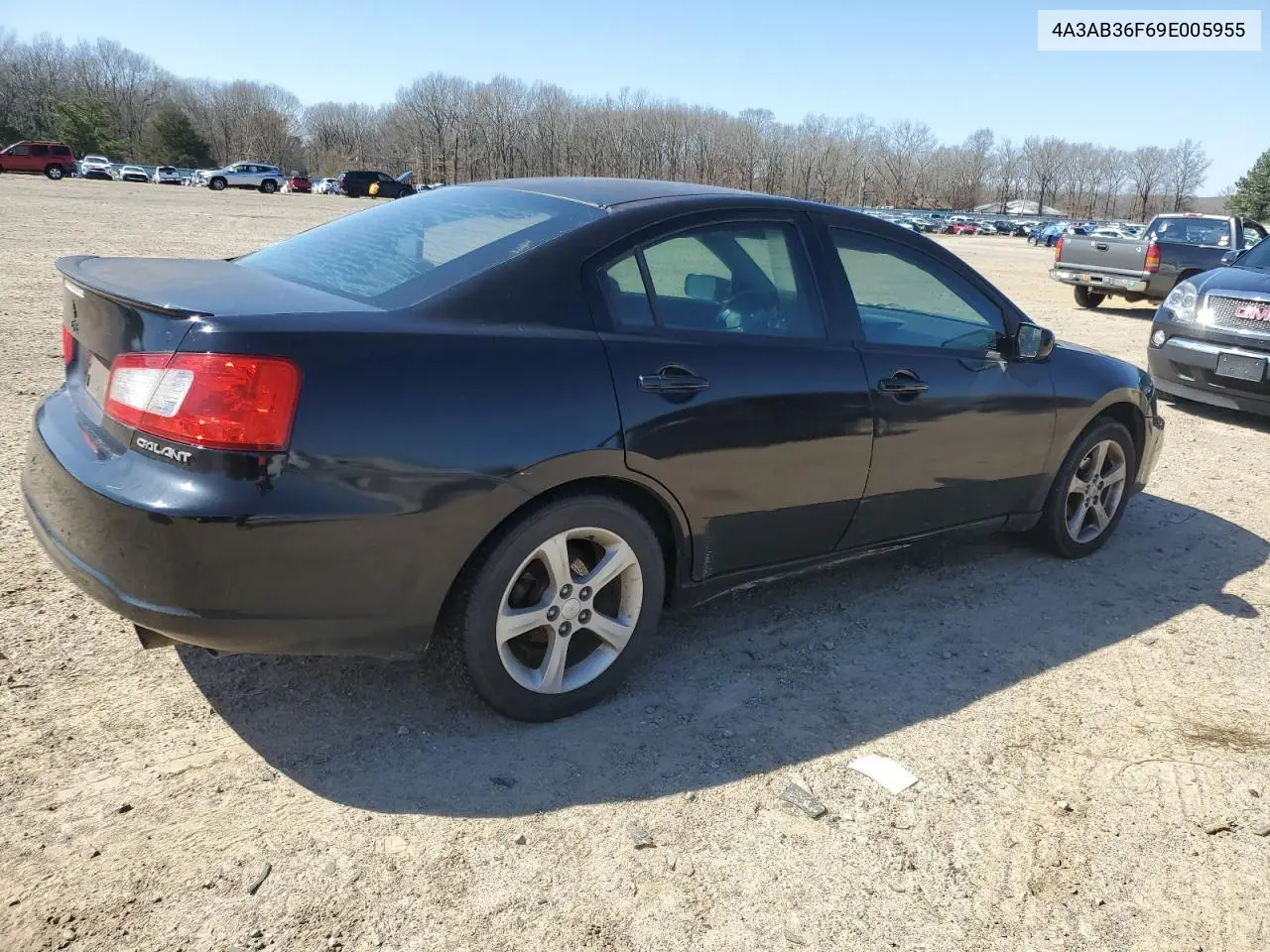 2009 Mitsubishi Galant Es VIN: 4A3AB36F69E005955 Lot: 47434725