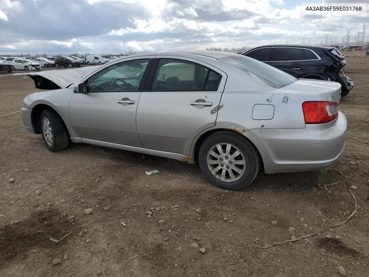 2009 Mitsubishi Galant Es VIN: 4A3AB36F59E031768 Lot: 51874305