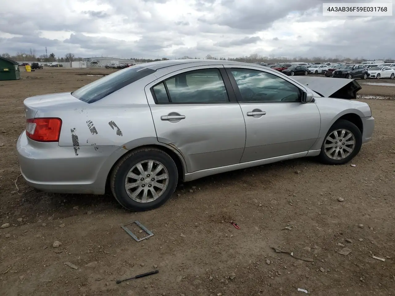 2009 Mitsubishi Galant Es VIN: 4A3AB36F59E031768 Lot: 51874305