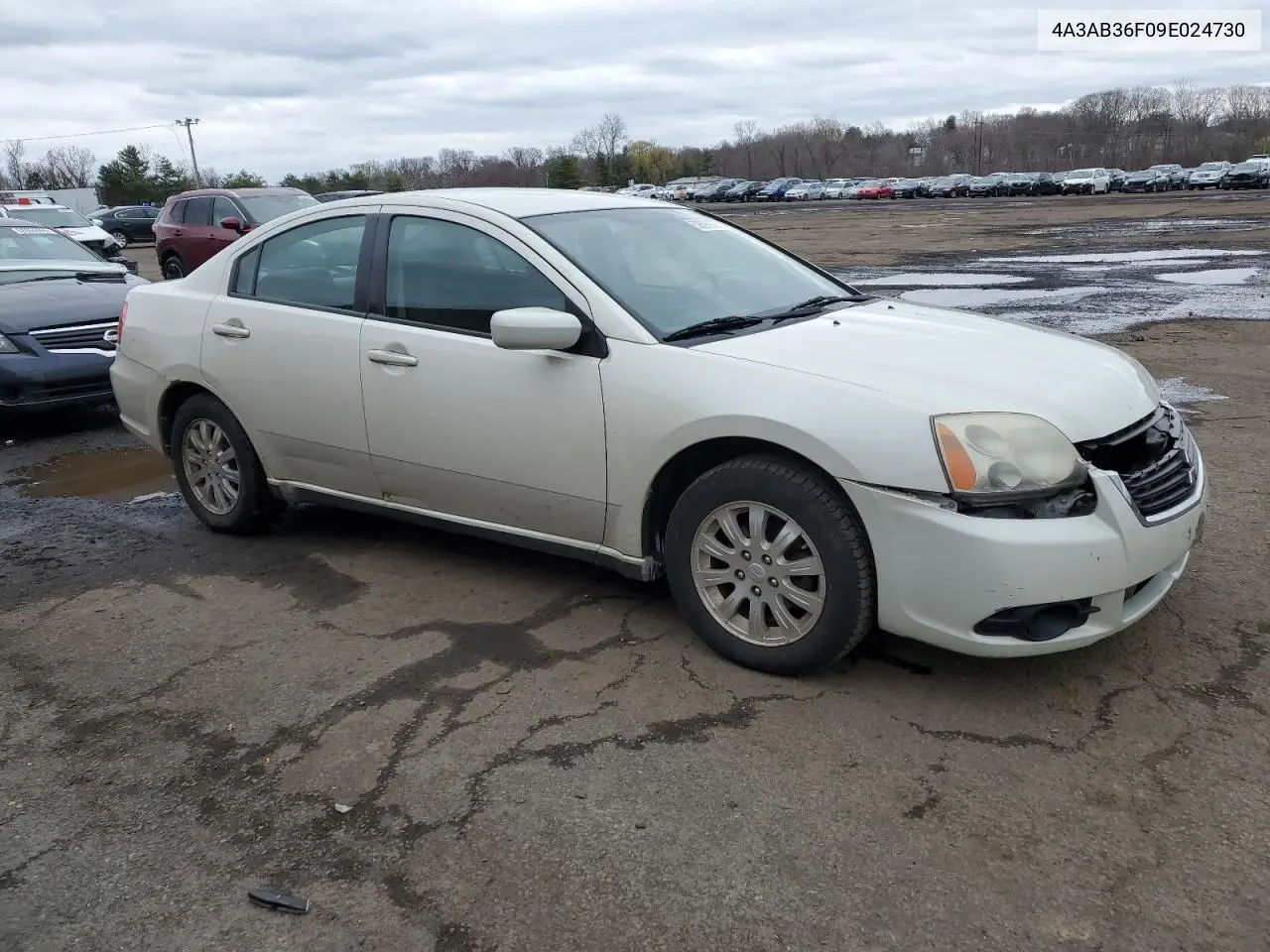 2009 Mitsubishi Galant Es VIN: 4A3AB36F09E024730 Lot: 52695025