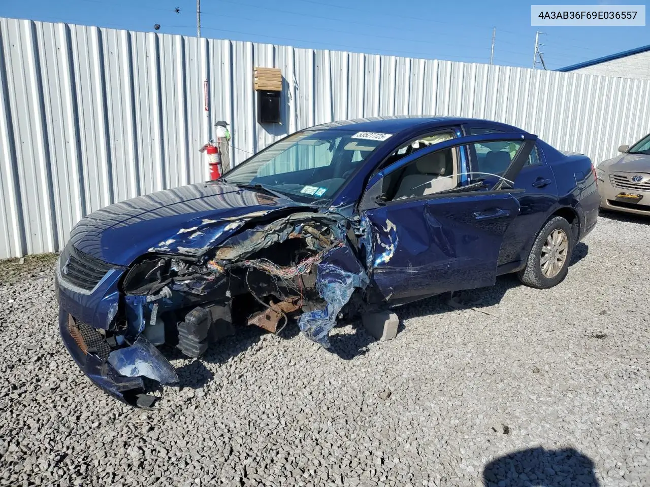 2009 Mitsubishi Galant Es VIN: 4A3AB36F69E036557 Lot: 53527725