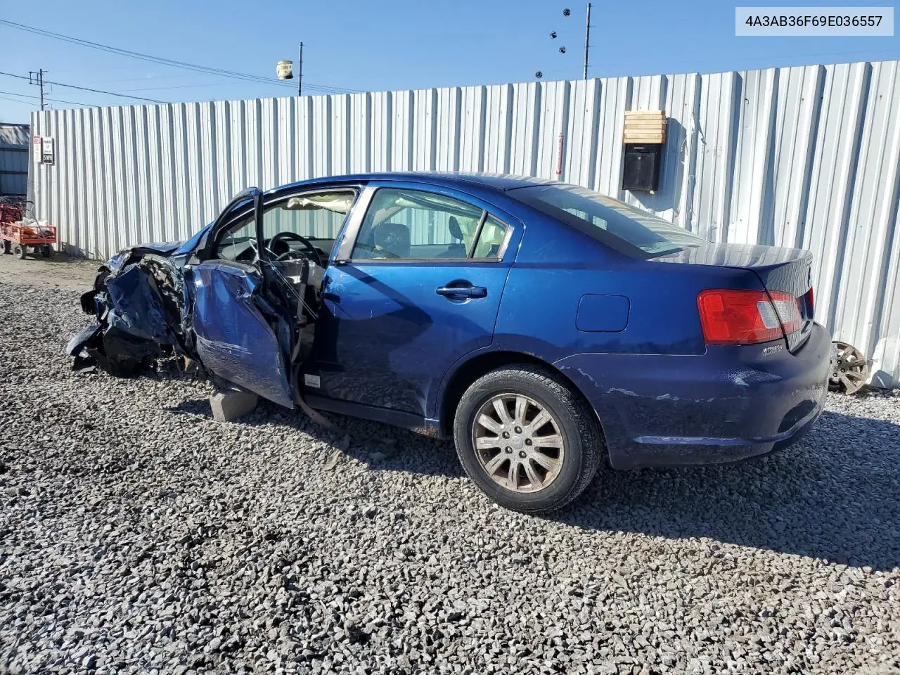 2009 Mitsubishi Galant Es VIN: 4A3AB36F69E036557 Lot: 53527725