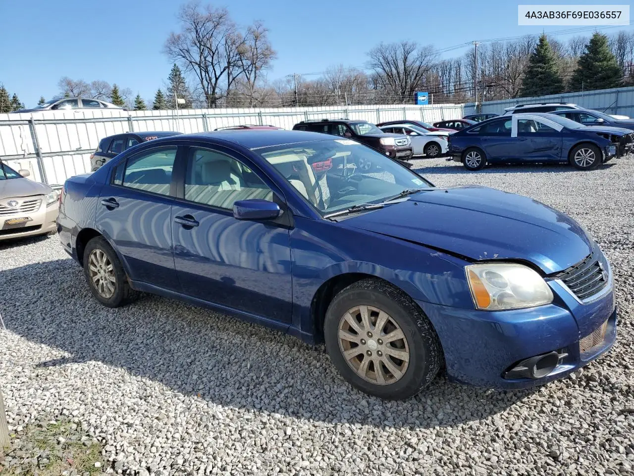 2009 Mitsubishi Galant Es VIN: 4A3AB36F69E036557 Lot: 53527725