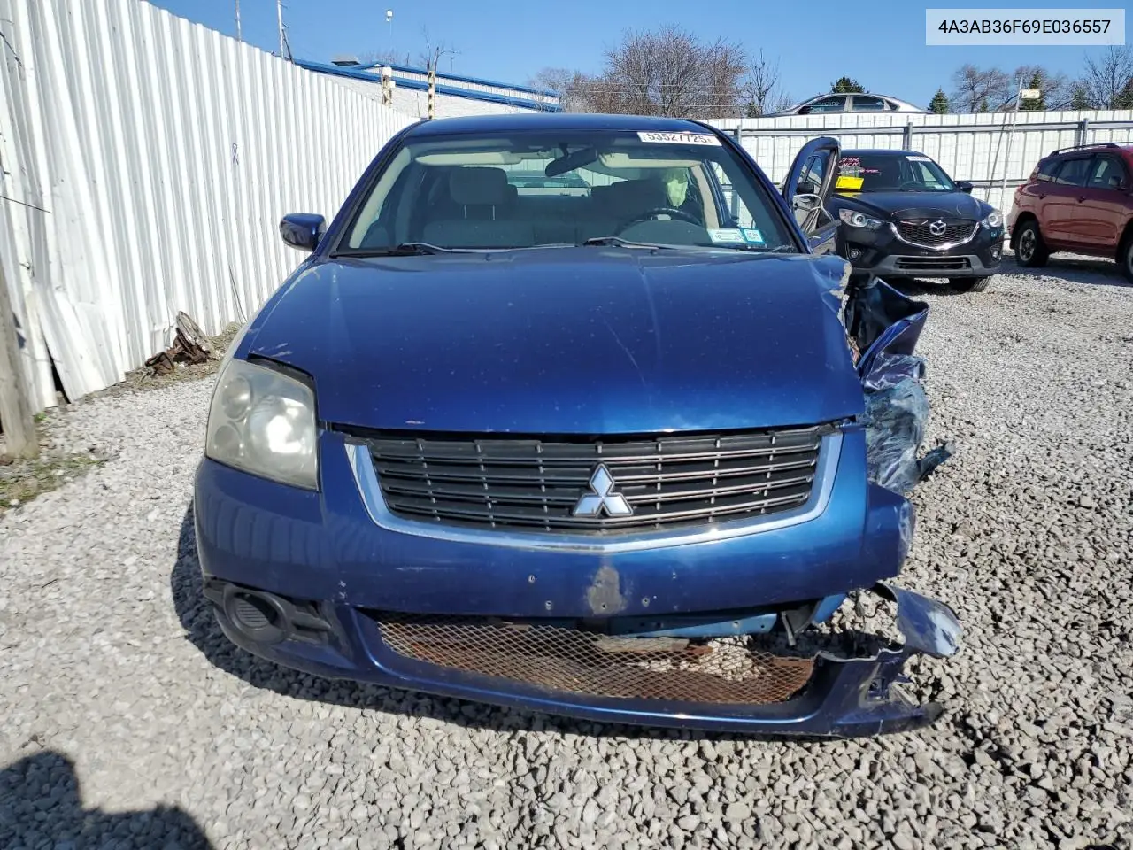 2009 Mitsubishi Galant Es VIN: 4A3AB36F69E036557 Lot: 53527725