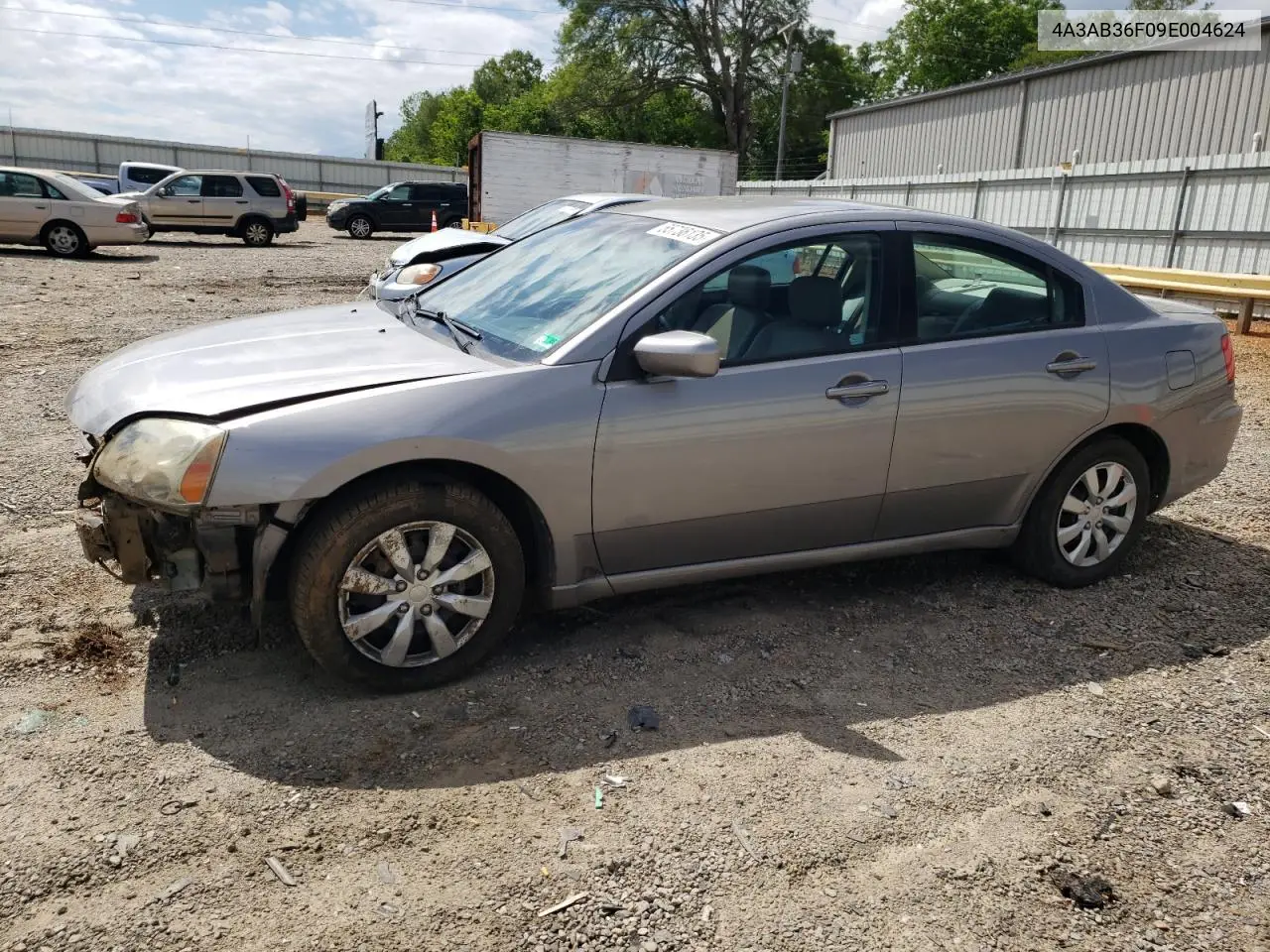 2009 Mitsubishi Galant Es VIN: 4A3AB36F09E004624 Lot: 55736135