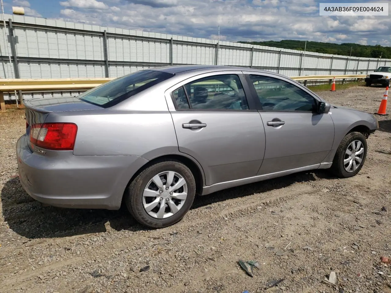 2009 Mitsubishi Galant Es VIN: 4A3AB36F09E004624 Lot: 55736135