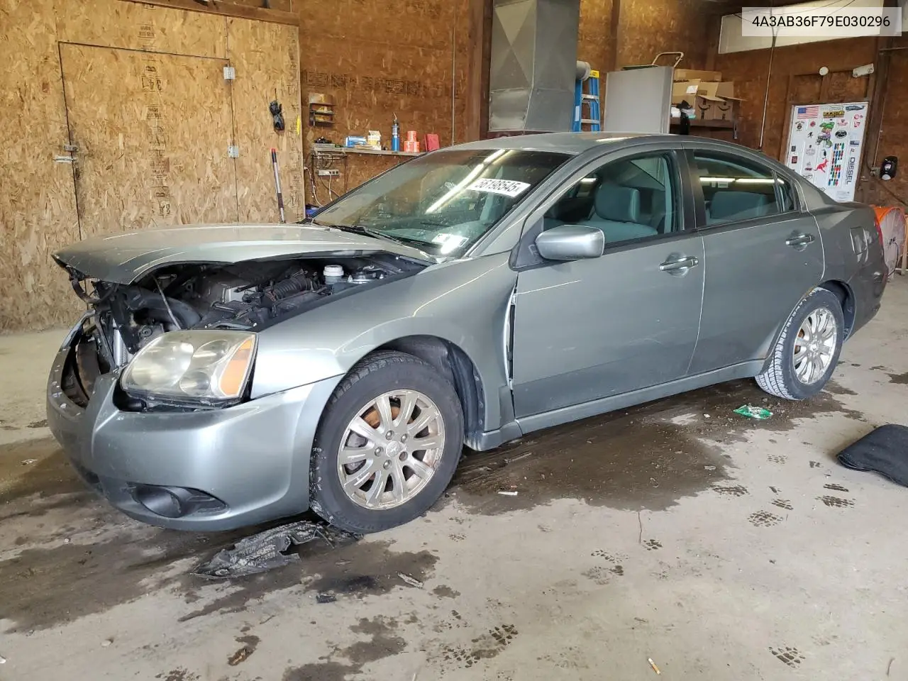 2009 Mitsubishi Galant Es VIN: 4A3AB36F79E030296 Lot: 56198545