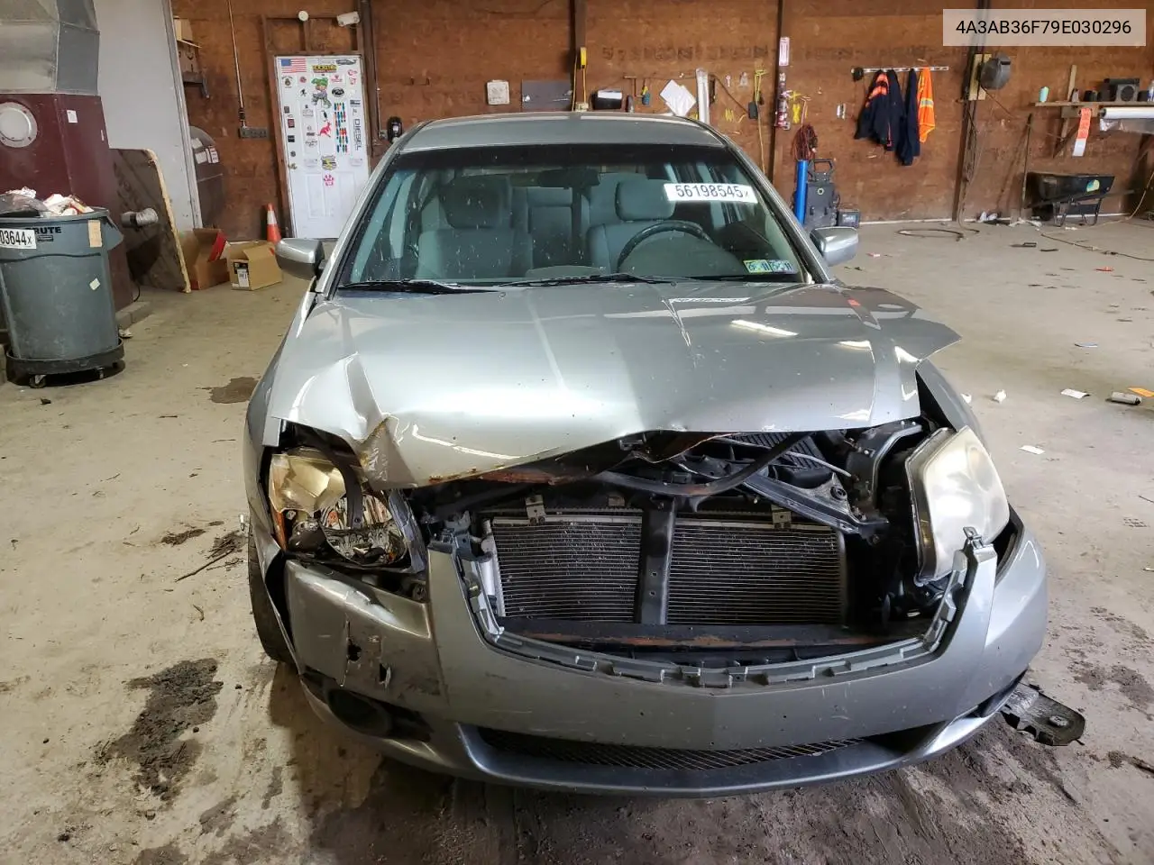 2009 Mitsubishi Galant Es VIN: 4A3AB36F79E030296 Lot: 56198545