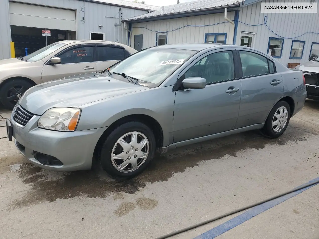 2009 Mitsubishi Galant Es VIN: 4A3AB36F19E040824 Lot: 59146945