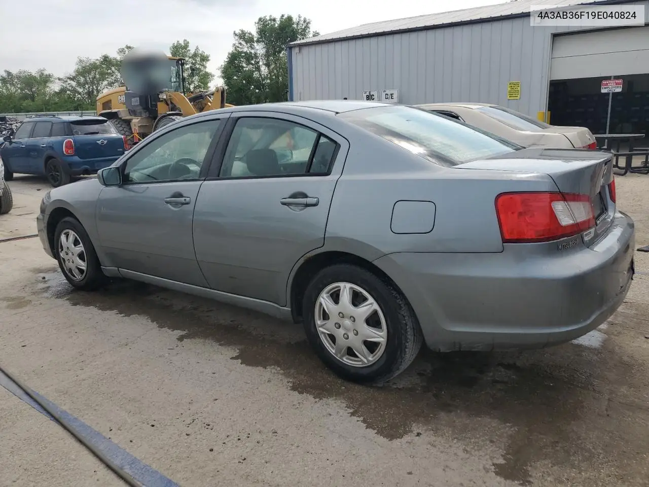 2009 Mitsubishi Galant Es VIN: 4A3AB36F19E040824 Lot: 59146945