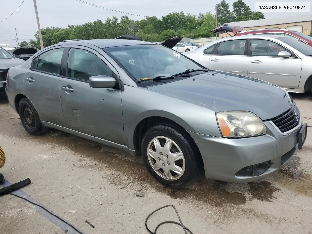 2009 Mitsubishi Galant Es VIN: 4A3AB36F19E040824 Lot: 59146945