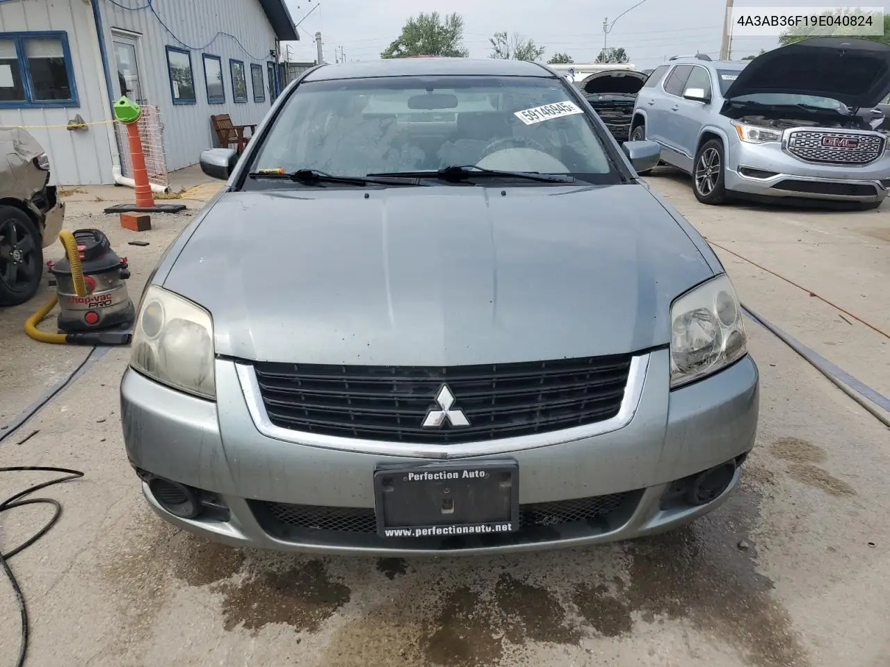 2009 Mitsubishi Galant Es VIN: 4A3AB36F19E040824 Lot: 59146945