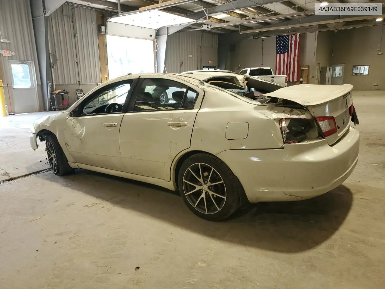 2009 Mitsubishi Galant Es VIN: 4A3AB36F69E039149 Lot: 59554815