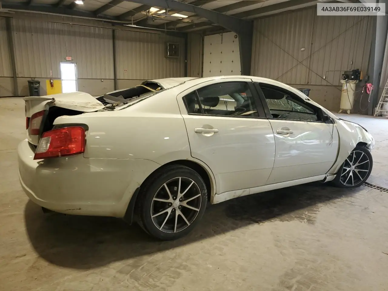 2009 Mitsubishi Galant Es VIN: 4A3AB36F69E039149 Lot: 59554815