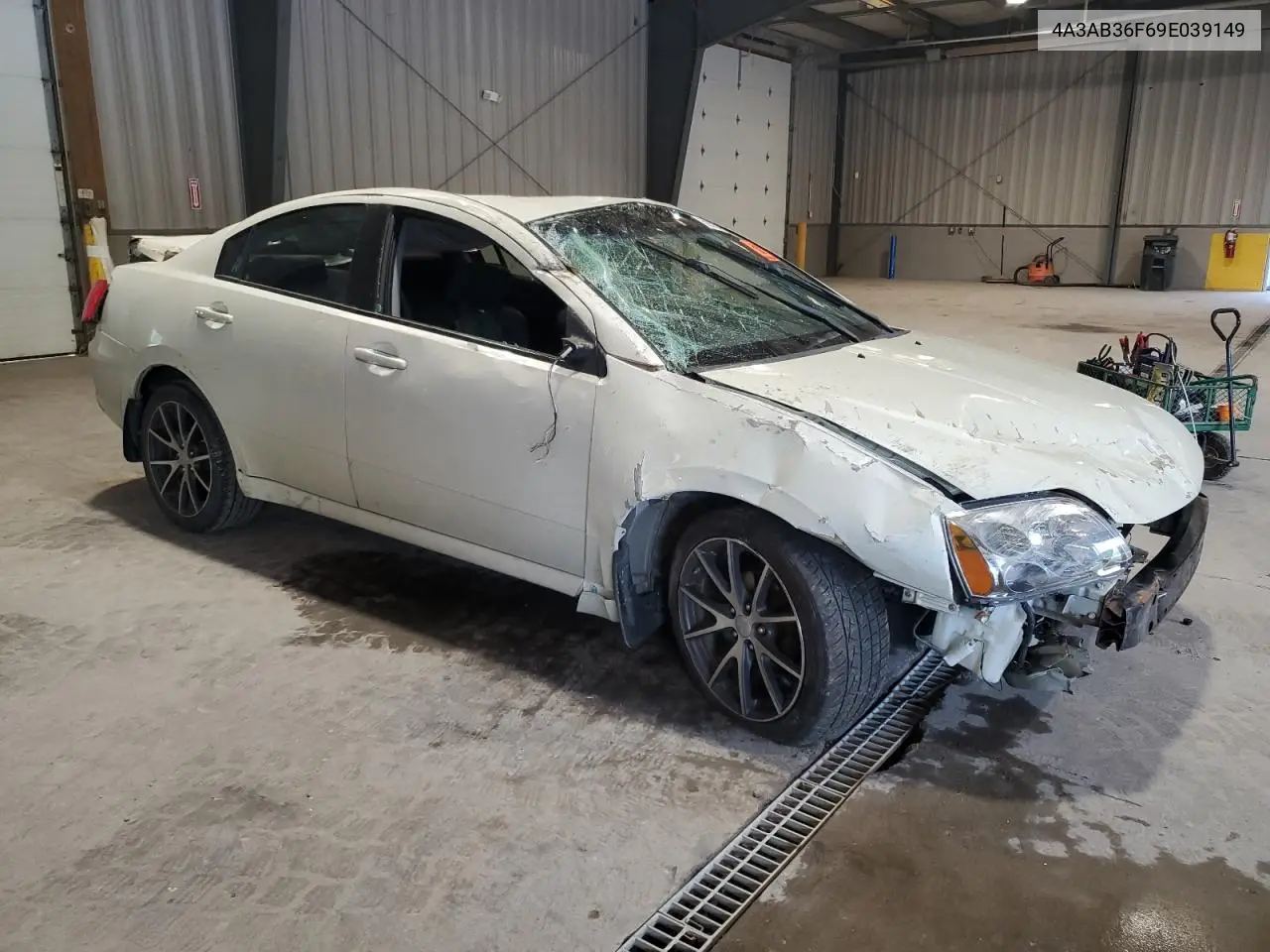 2009 Mitsubishi Galant Es VIN: 4A3AB36F69E039149 Lot: 59554815