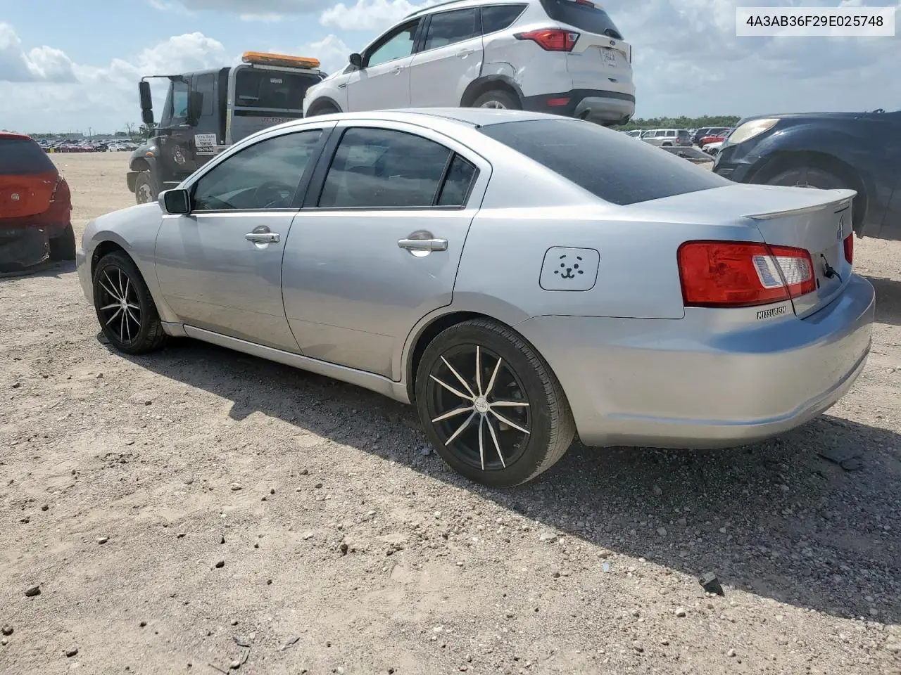 2009 Mitsubishi Galant Es VIN: 4A3AB36F29E025748 Lot: 59801735