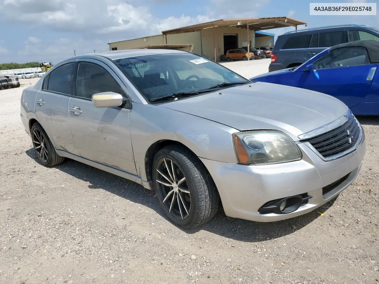 2009 Mitsubishi Galant Es VIN: 4A3AB36F29E025748 Lot: 59801735