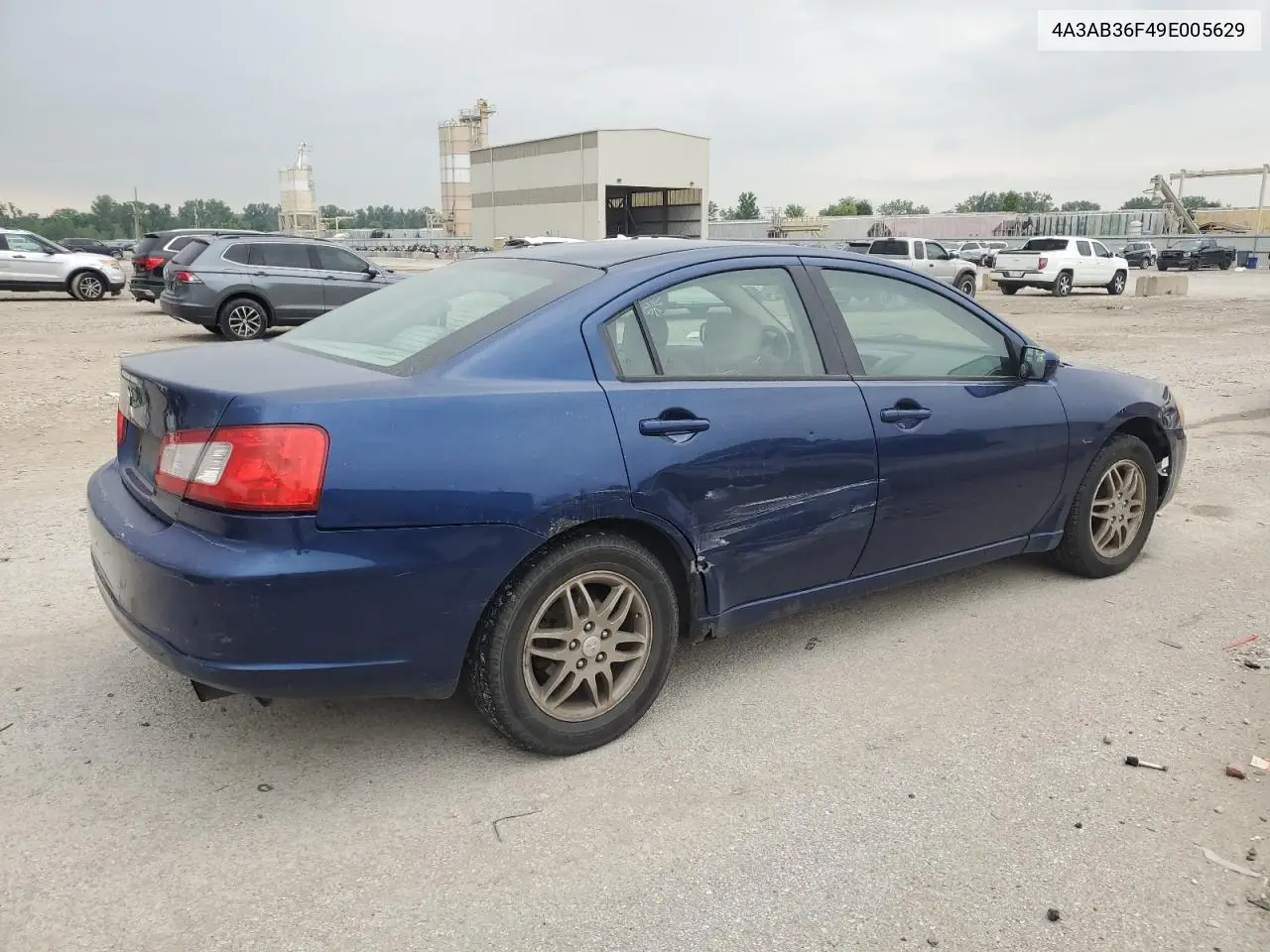 2009 Mitsubishi Galant Es VIN: 4A3AB36F49E005629 Lot: 59979965