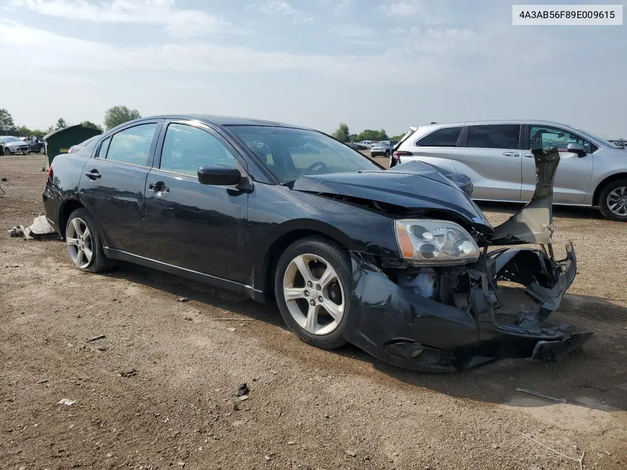 2009 Mitsubishi Galant Es VIN: 4A3AB56F89E009615 Lot: 60098795