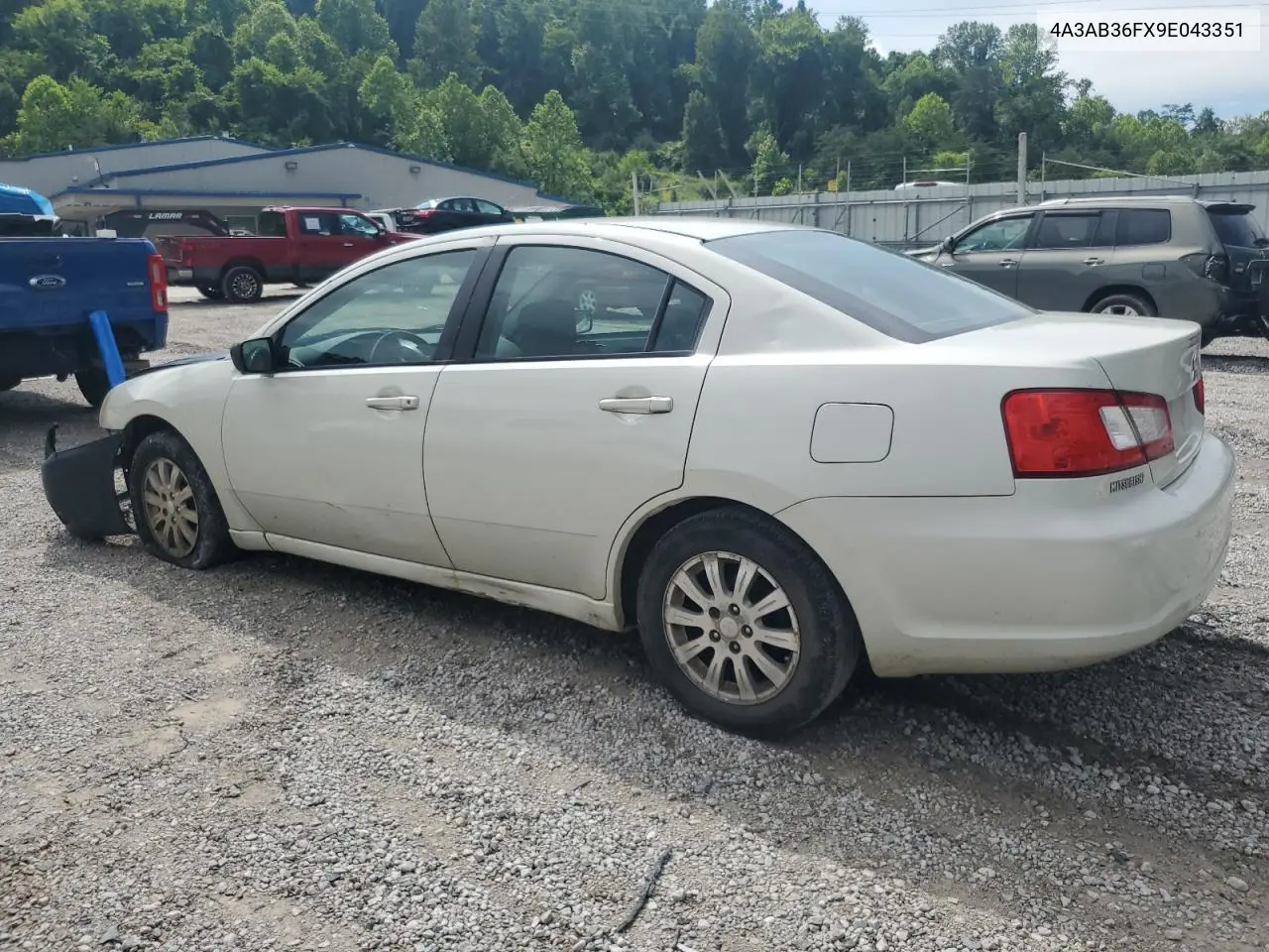 2009 Mitsubishi Galant Es VIN: 4A3AB36FX9E043351 Lot: 60874455