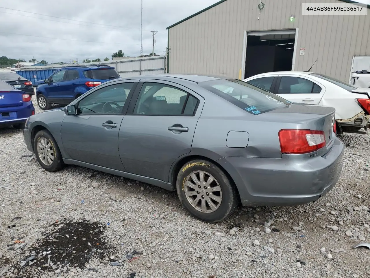 2009 Mitsubishi Galant Es VIN: 4A3AB36F59E036517 Lot: 61134035