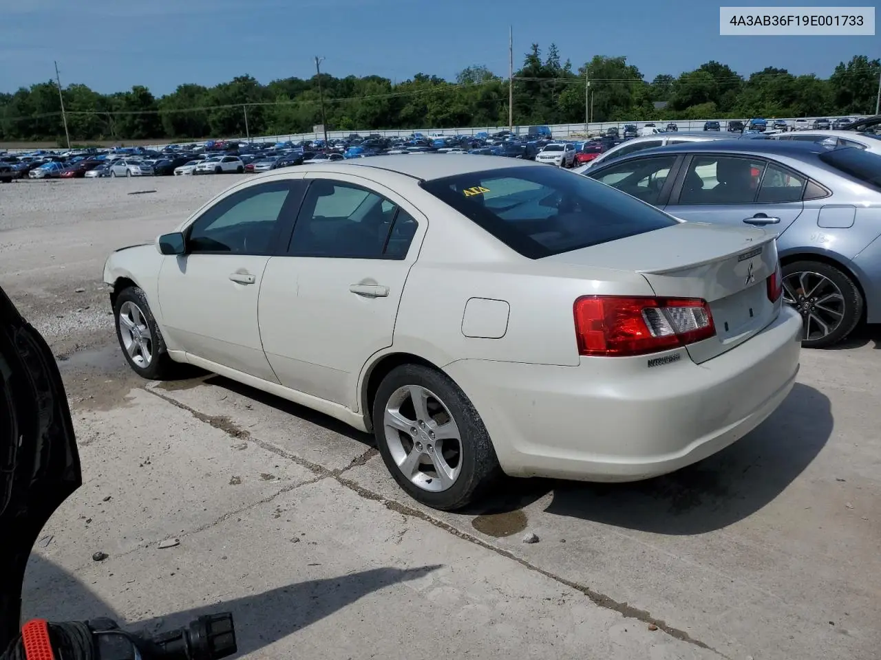 2009 Mitsubishi Galant Es VIN: 4A3AB36F19E001733 Lot: 61459855