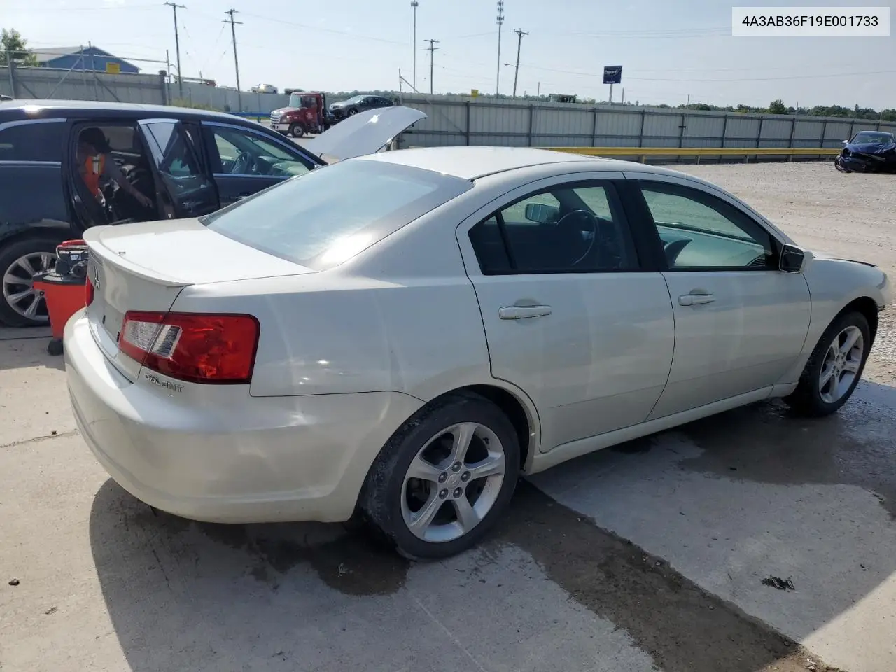 2009 Mitsubishi Galant Es VIN: 4A3AB36F19E001733 Lot: 61459855