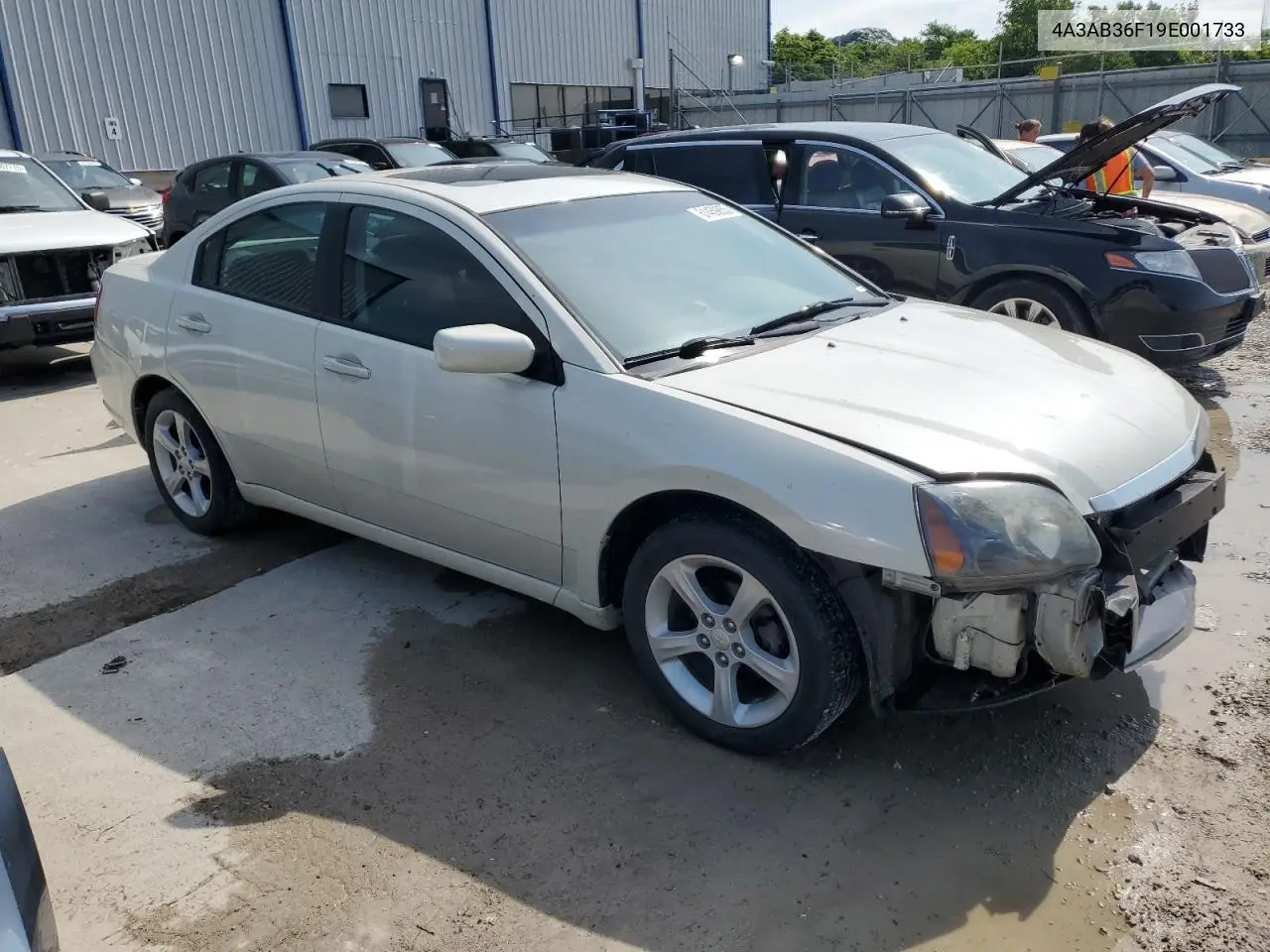 2009 Mitsubishi Galant Es VIN: 4A3AB36F19E001733 Lot: 61459855