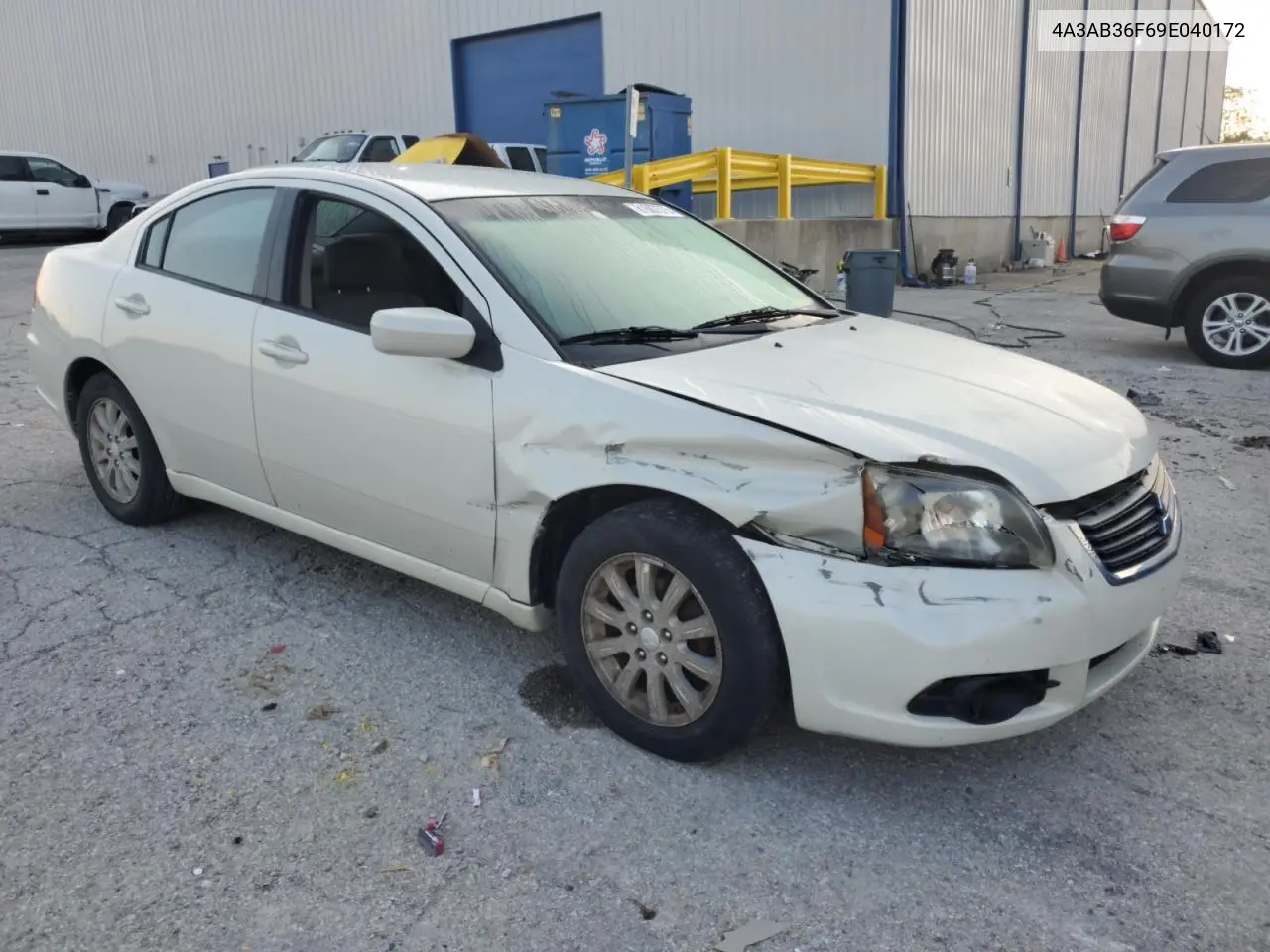 2009 Mitsubishi Galant Es VIN: 4A3AB36F69E040172 Lot: 61687575