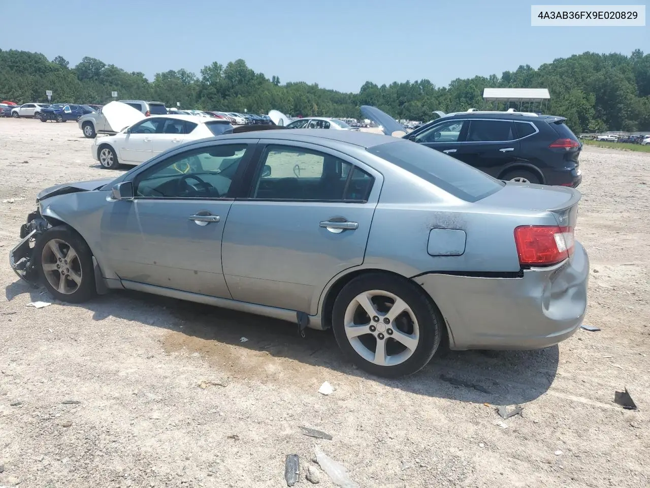 2009 Mitsubishi Galant Es VIN: 4A3AB36FX9E020829 Lot: 62155025