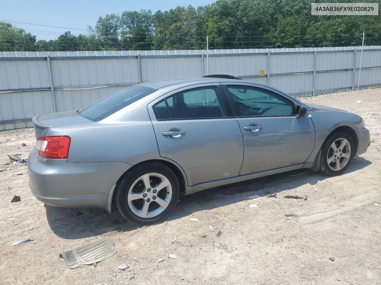 2009 Mitsubishi Galant Es VIN: 4A3AB36FX9E020829 Lot: 62155025