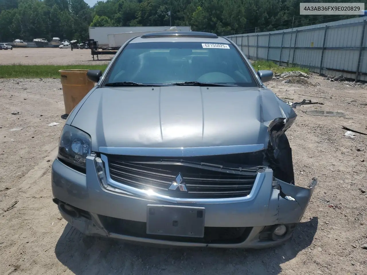 2009 Mitsubishi Galant Es VIN: 4A3AB36FX9E020829 Lot: 62155025