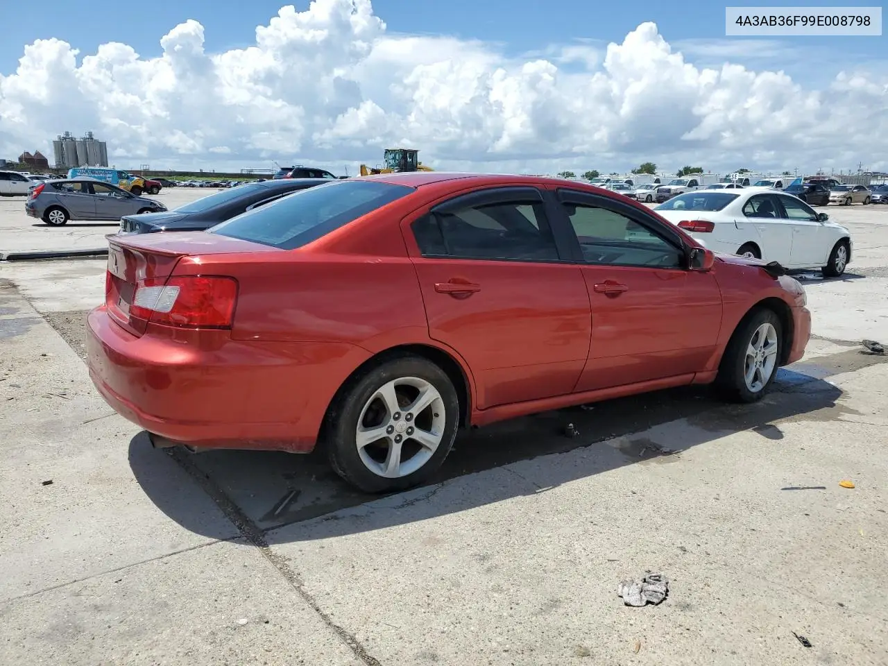 2009 Mitsubishi Galant Es VIN: 4A3AB36F99E008798 Lot: 62180005
