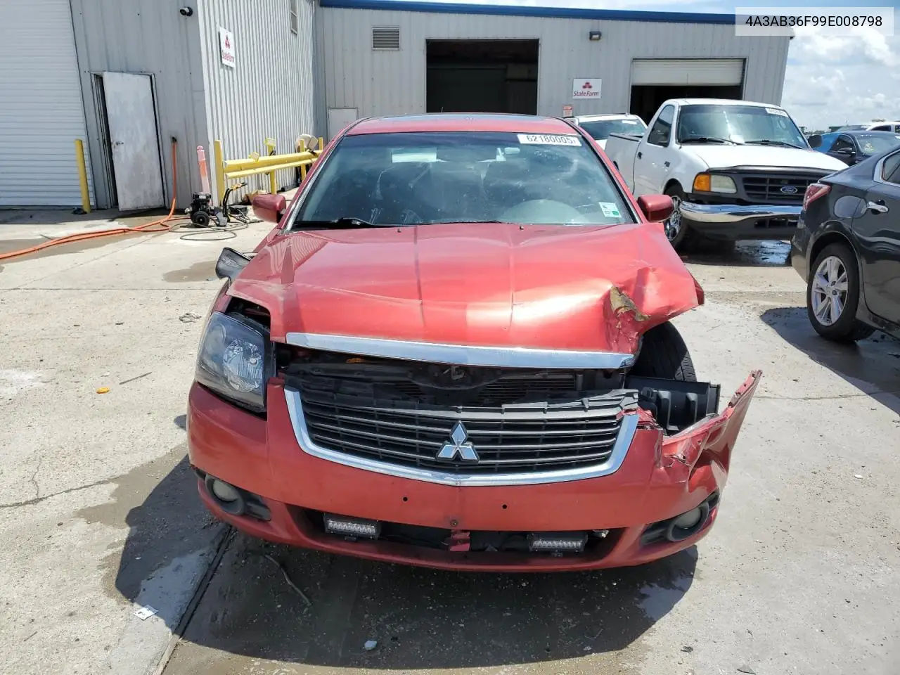 2009 Mitsubishi Galant Es VIN: 4A3AB36F99E008798 Lot: 62180005