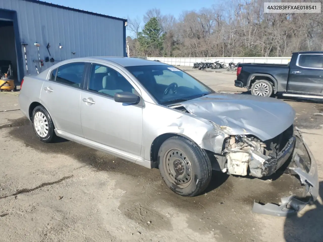 2010 Mitsubishi Galant Es VIN: 4A32B3FFXAE018541 Lot: 45593795