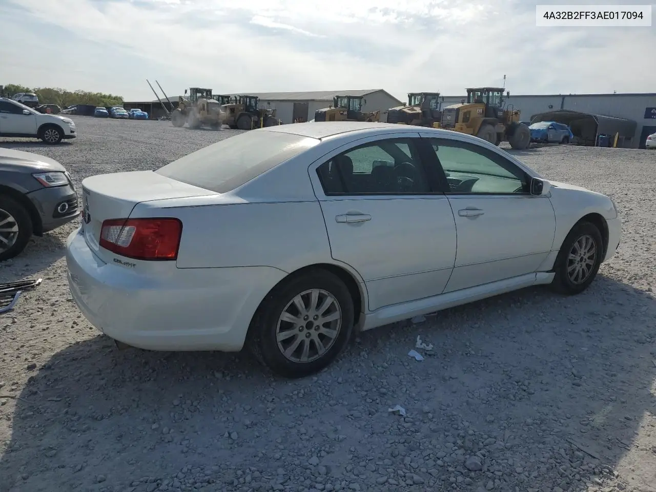 2010 Mitsubishi Galant Fe VIN: 4A32B2FF3AE017094 Lot: 53376895