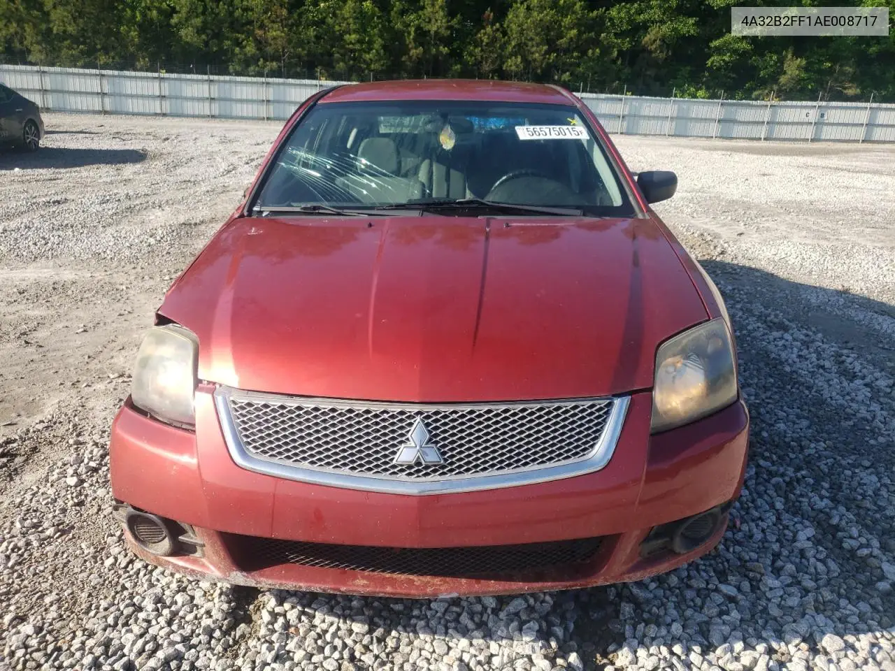 2010 Mitsubishi Galant Fe VIN: 4A32B2FF1AE008717 Lot: 56575015