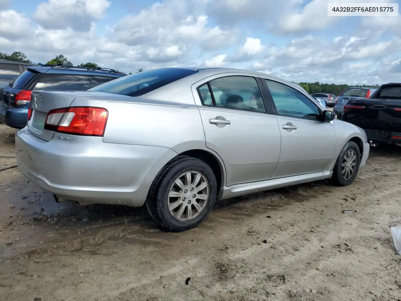 2010 Mitsubishi Galant Fe VIN: 4A32B2FF6AE015775 Lot: 58835695