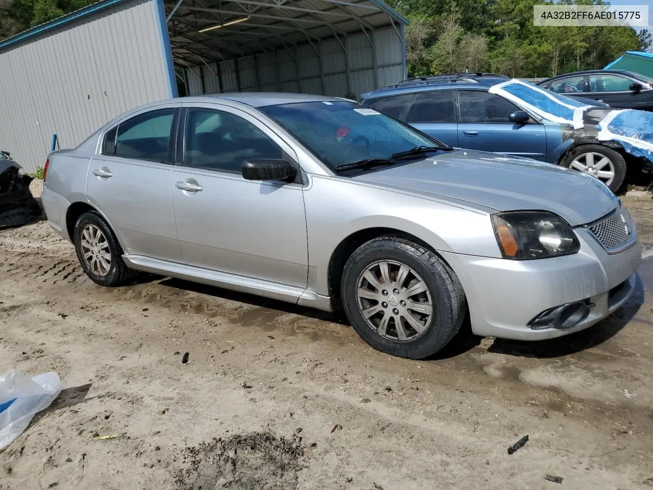 2010 Mitsubishi Galant Fe VIN: 4A32B2FF6AE015775 Lot: 58835695