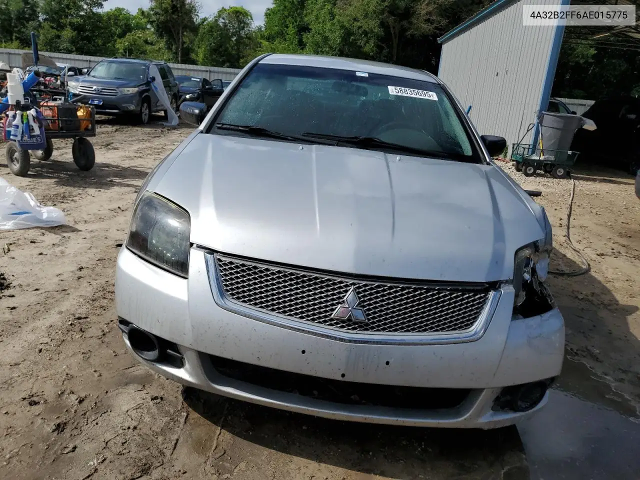2010 Mitsubishi Galant Fe VIN: 4A32B2FF6AE015775 Lot: 58835695
