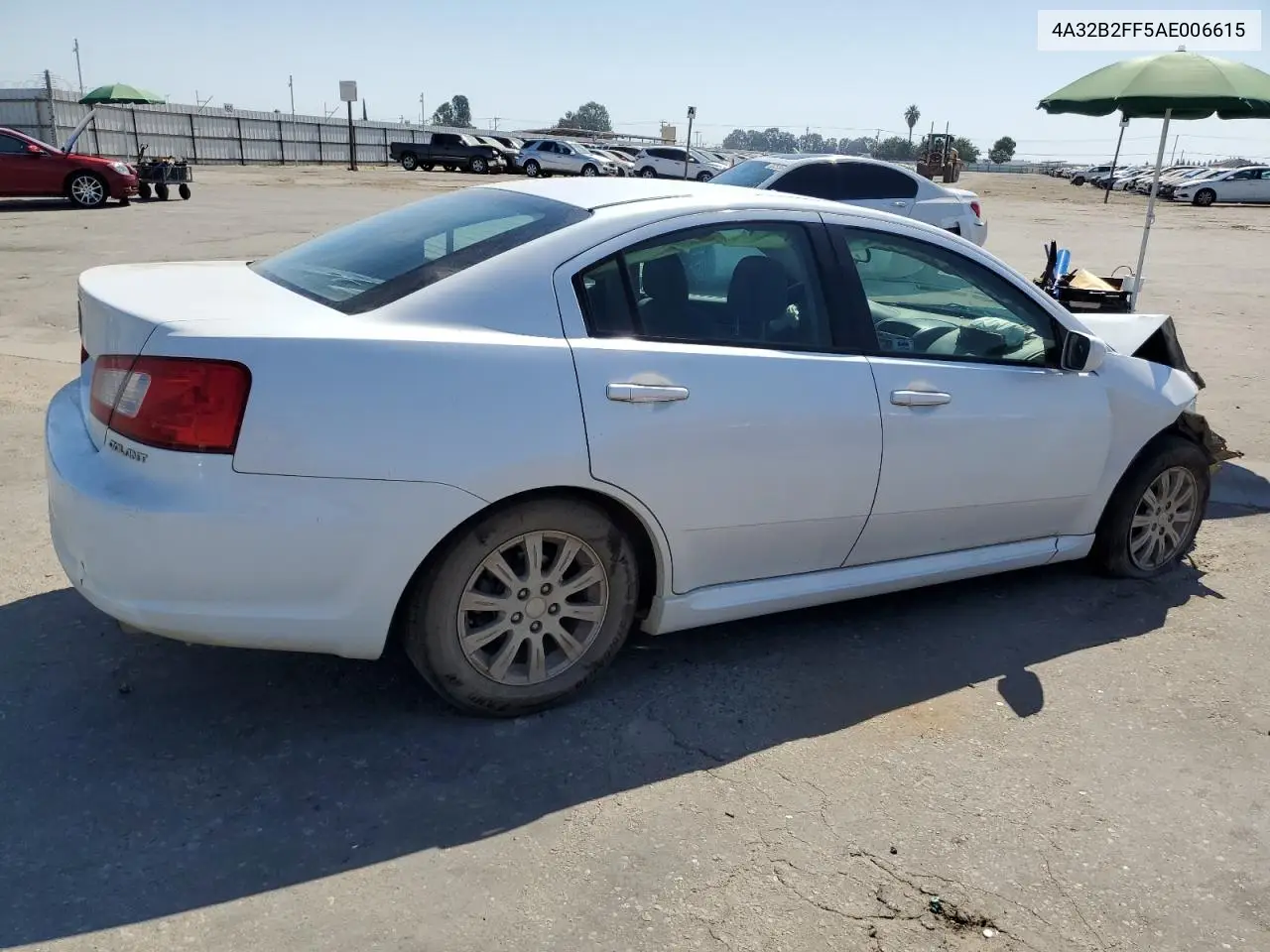 2010 Mitsubishi Galant Fe VIN: 4A32B2FF5AE006615 Lot: 63439785