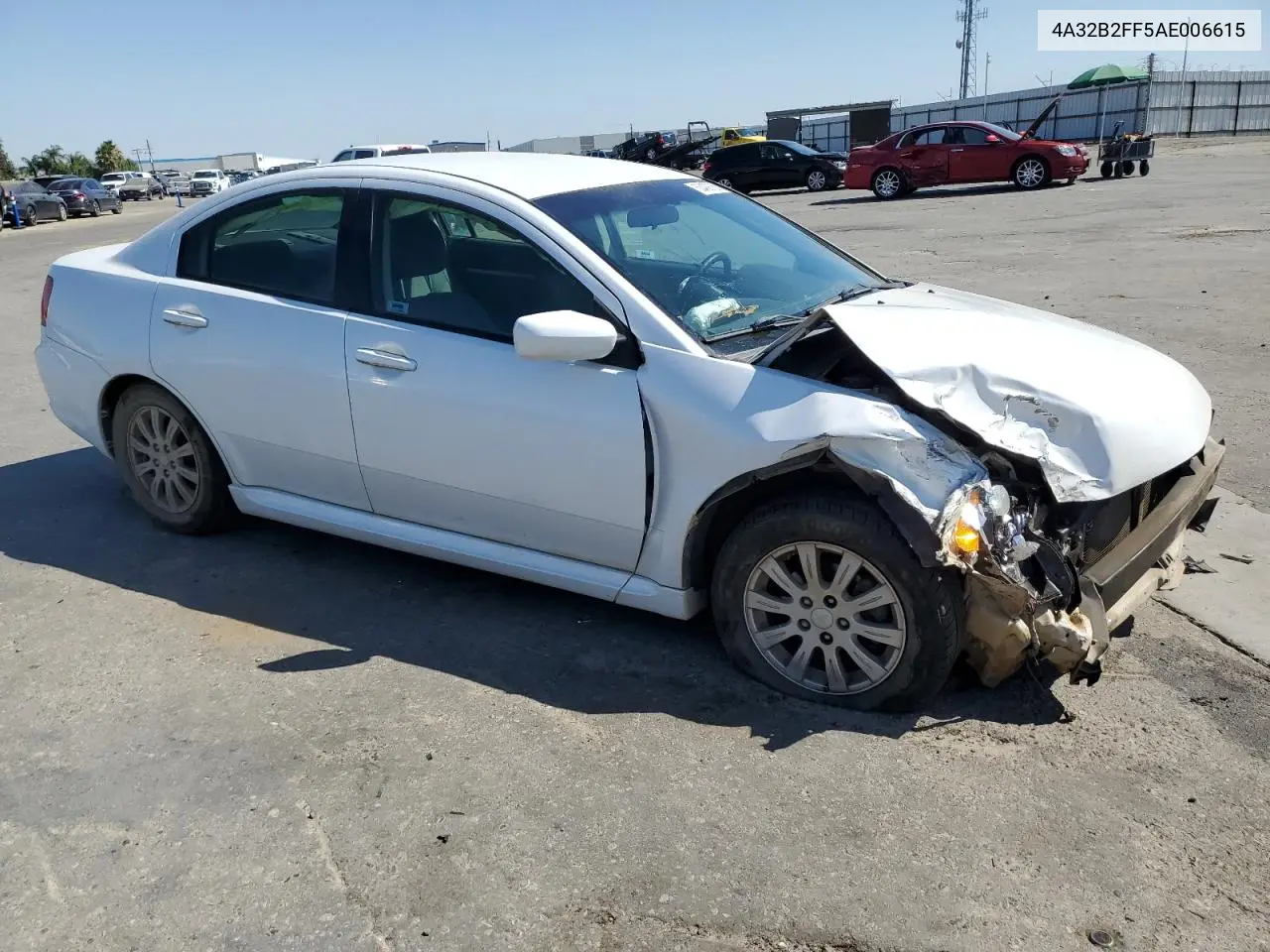 2010 Mitsubishi Galant Fe VIN: 4A32B2FF5AE006615 Lot: 63439785
