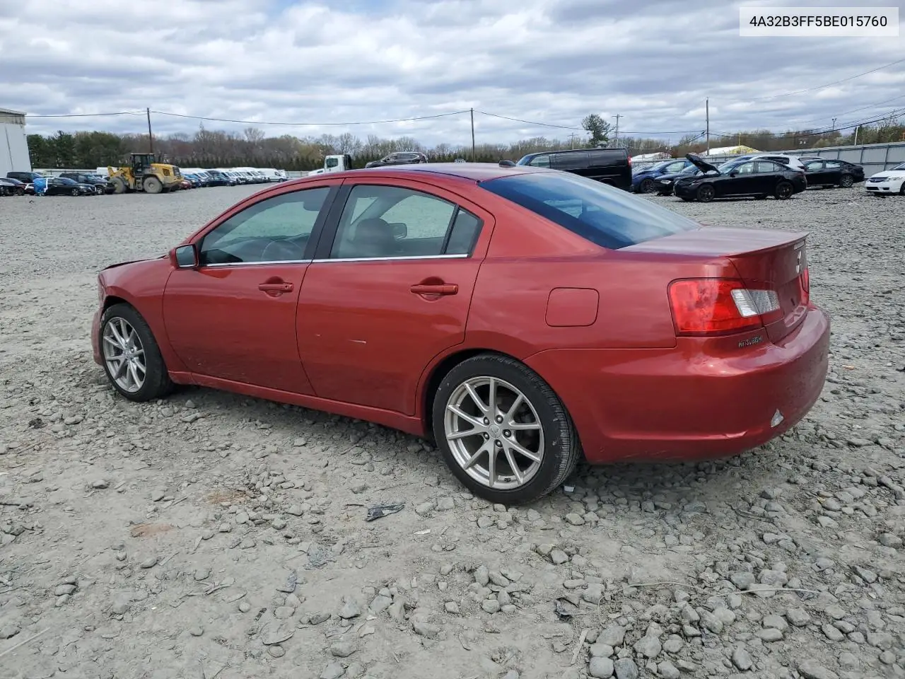 2011 Mitsubishi Galant Es VIN: 4A32B3FF5BE015760 Lot: 52645195