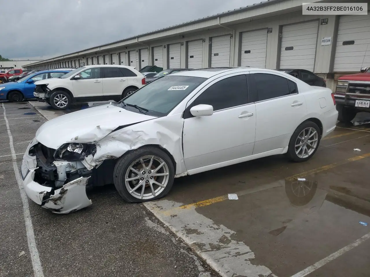 2011 Mitsubishi Galant Es VIN: 4A32B3FF2BE016106 Lot: 54434405