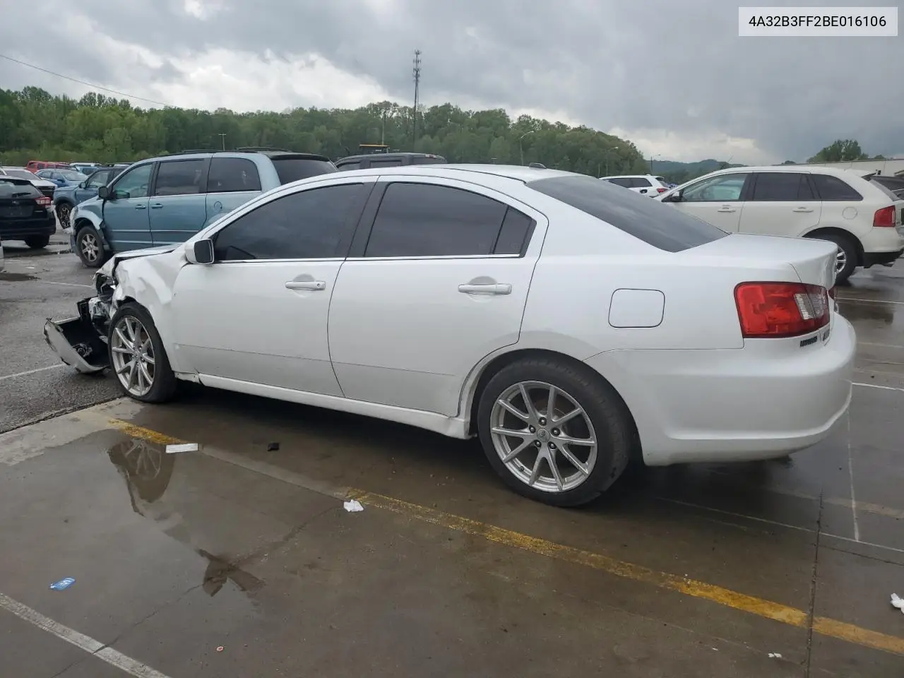 2011 Mitsubishi Galant Es VIN: 4A32B3FF2BE016106 Lot: 54434405