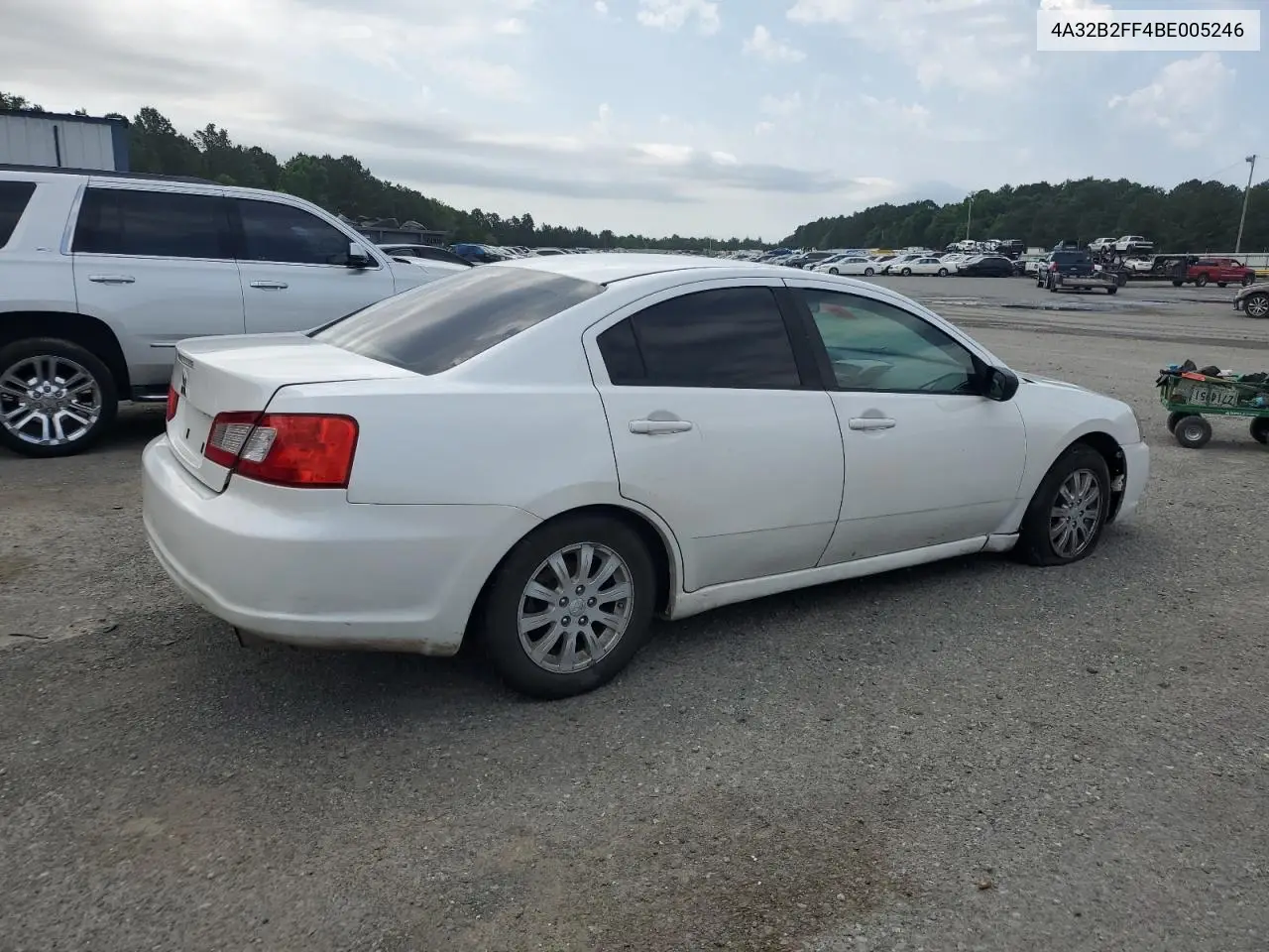 2011 Mitsubishi Galant Fe VIN: 4A32B2FF4BE005246 Lot: 55412995