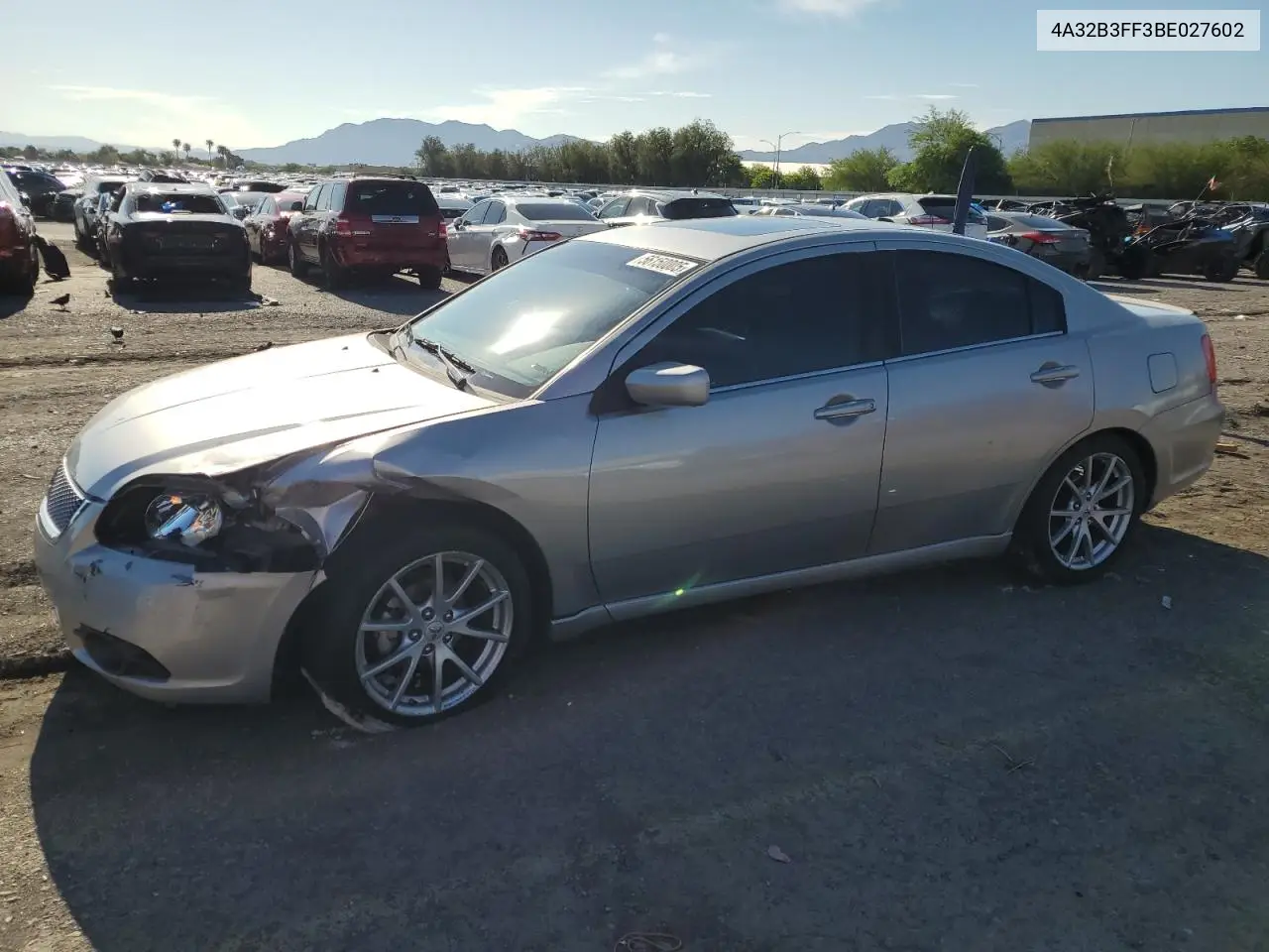 2011 Mitsubishi Galant Es VIN: 4A32B3FF3BE027602 Lot: 56150005