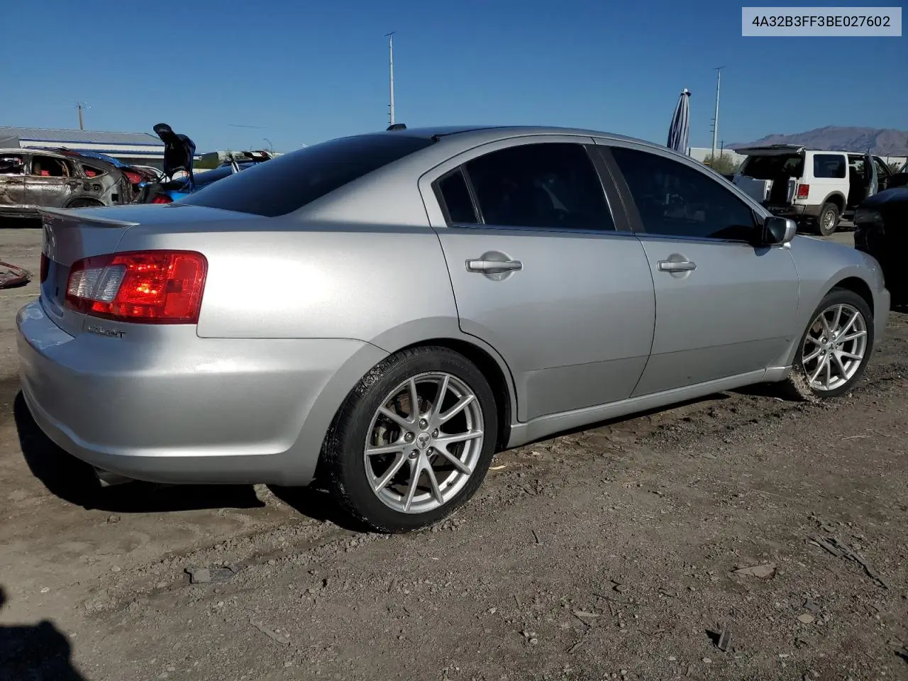 2011 Mitsubishi Galant Es VIN: 4A32B3FF3BE027602 Lot: 56150005